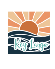 Key Largo Sticker vinyl sticker
